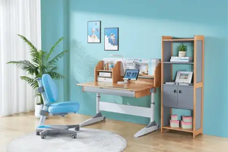 Tổ chức góc học tập ngăn nắp